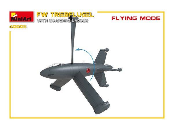 MiniArt 1/35 Focke Wulf Triebflugel with Boarding Ladder | 4820183312747