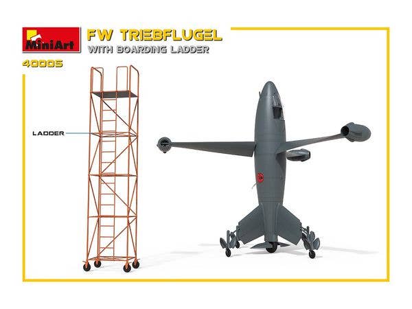 MiniArt 1/35 Focke Wulf Triebflugel with Boarding Ladder | 4820183312747
