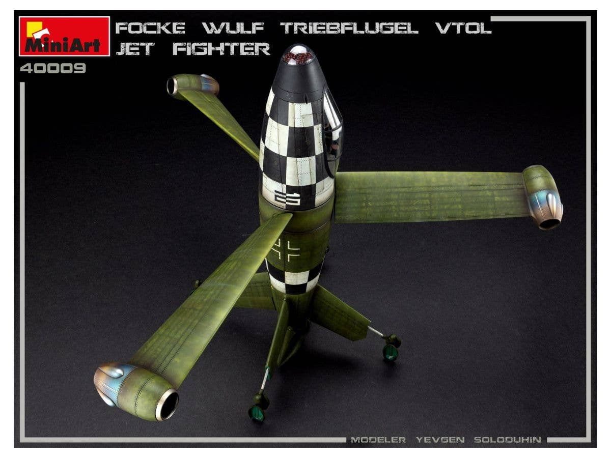 MiniArt 1/35 Focke Wulf Triebflugel (VTOL) Jet Fighter | 4820183313119