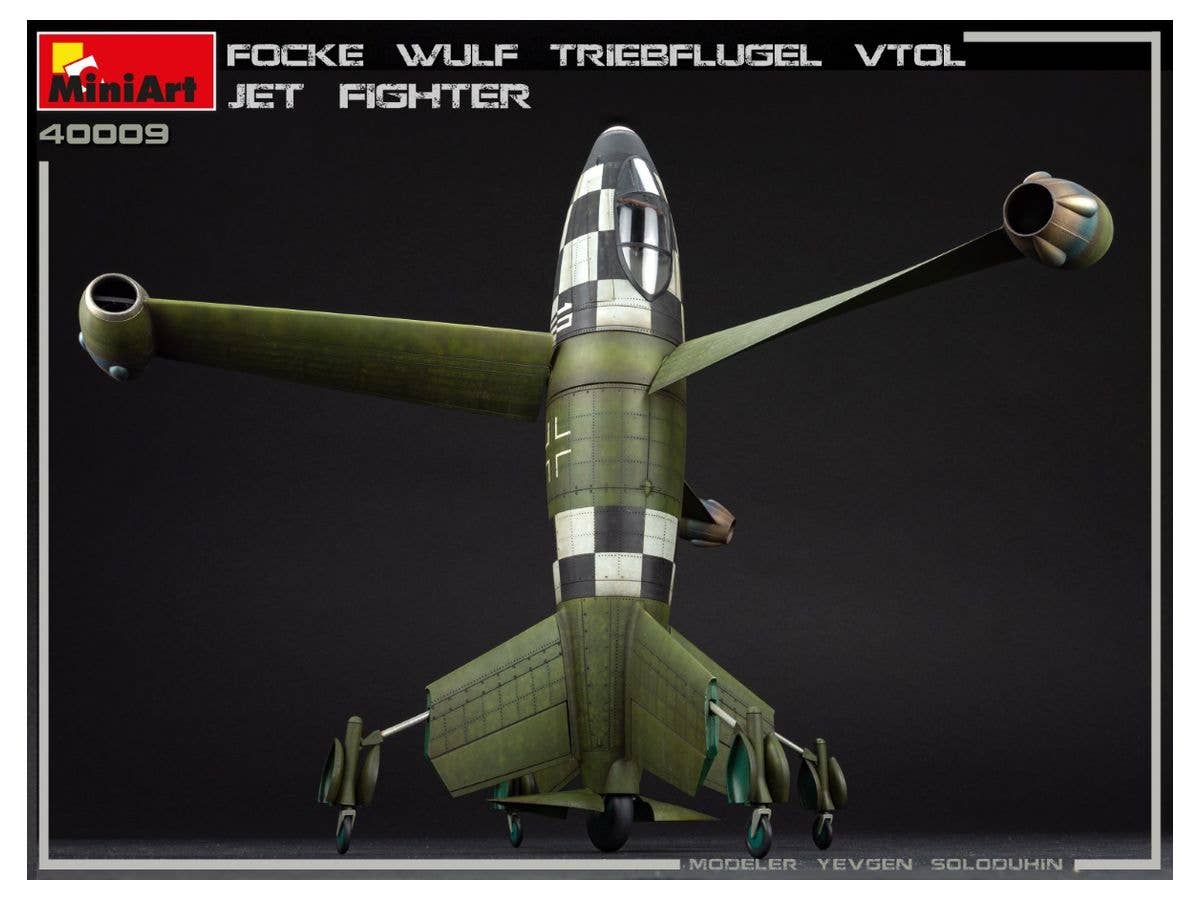 MiniArt 1/35 Focke Wulf Triebflugel (VTOL) Jet Fighter | 4820183313119
