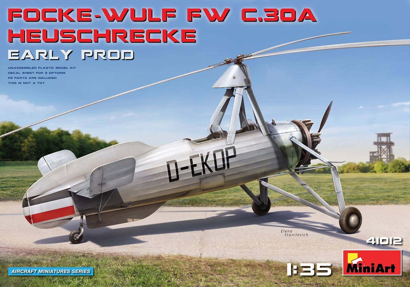 MiniArt Focke-Wulf Fw C.30A Heuschrecke. Early Prod | 4820183312662