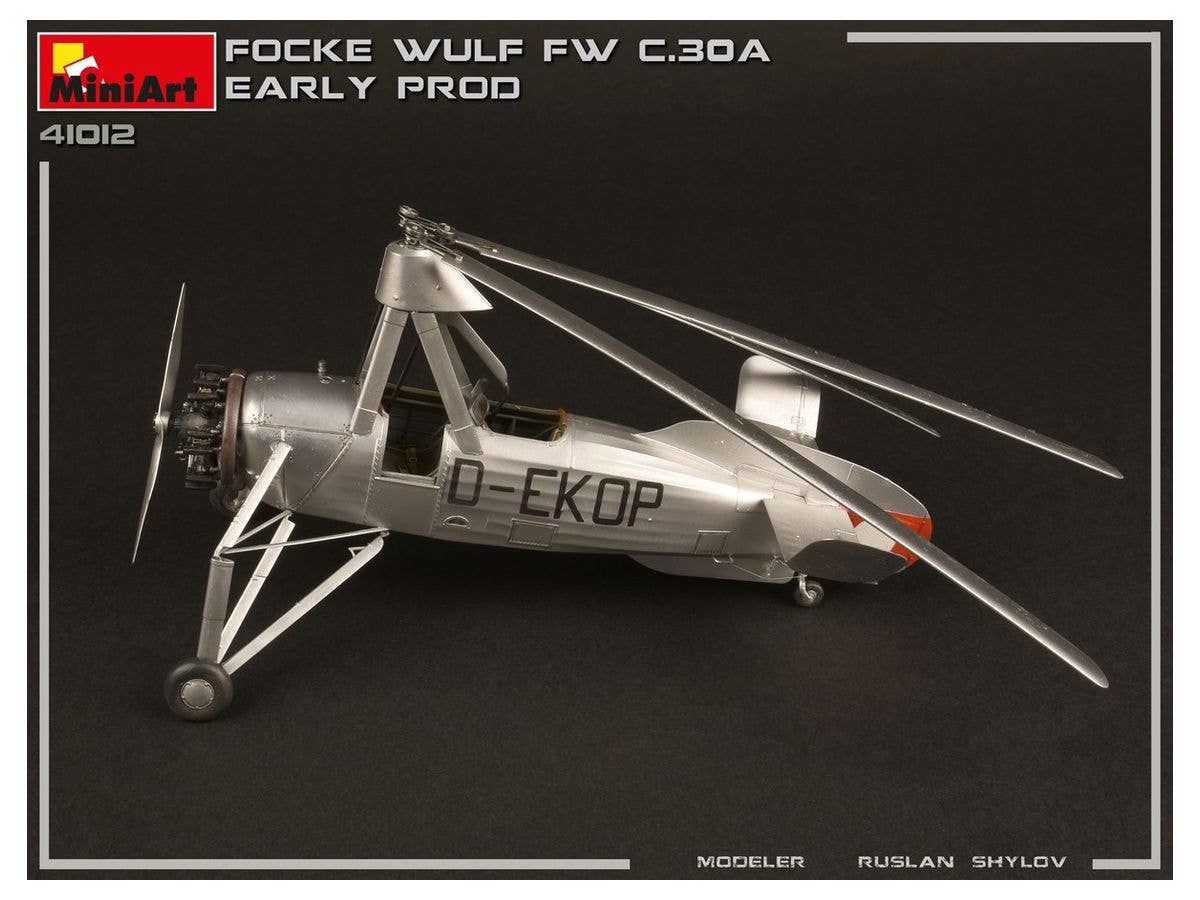 MiniArt Focke-Wulf Fw C.30A Heuschrecke. Early Prod | 4820183312662