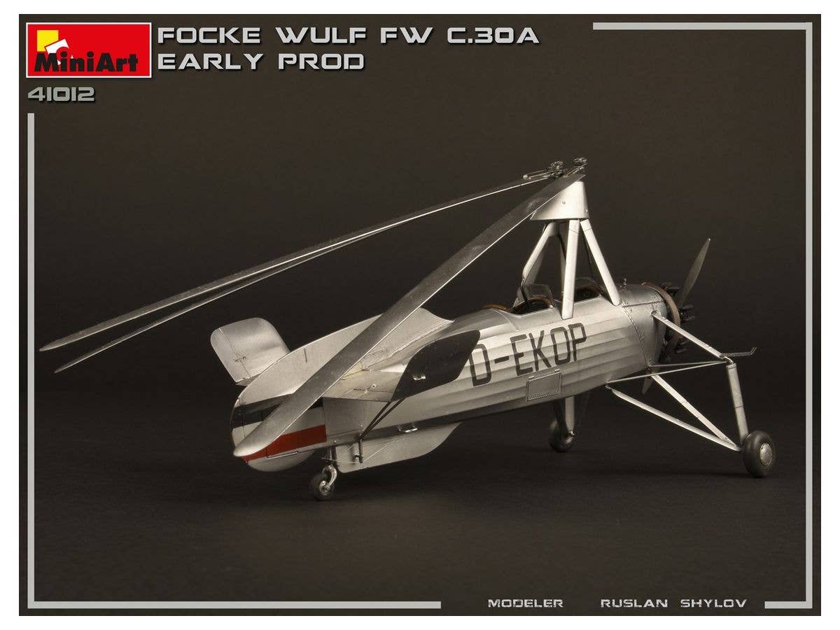 MiniArt Focke-Wulf Fw C.30A Heuschrecke. Early Prod | 4820183312662