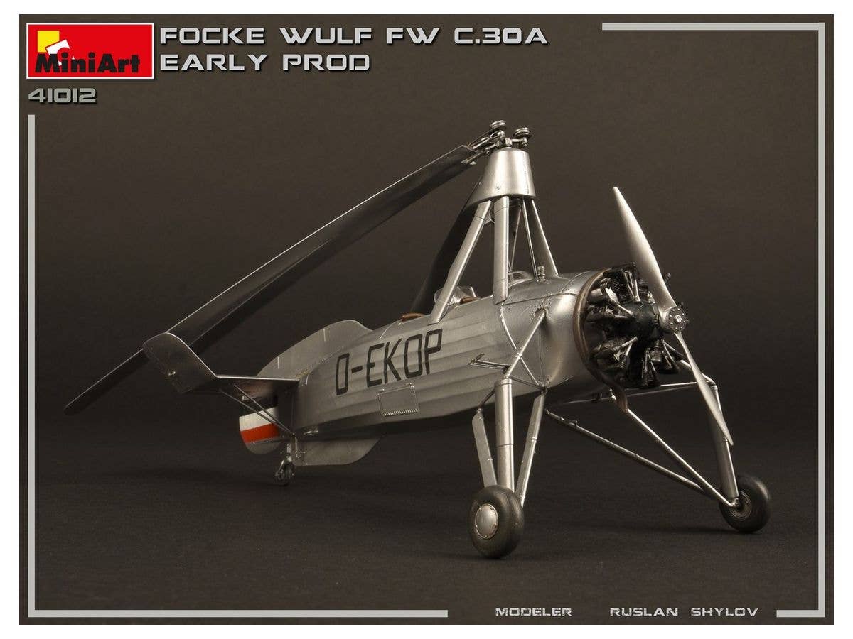MiniArt Focke-Wulf Fw C.30A Heuschrecke. Early Prod | 4820183312662