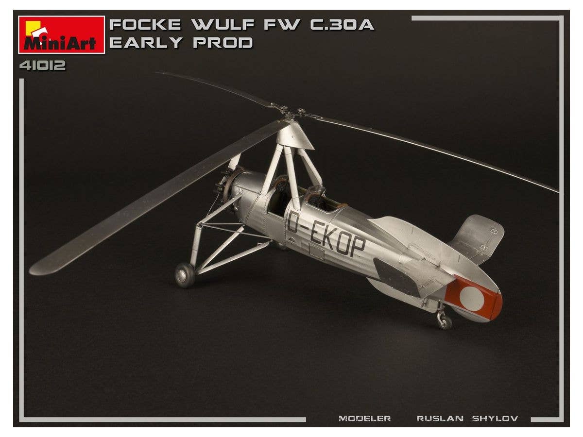 MiniArt Focke-Wulf Fw C.30A Heuschrecke. Early Prod | 4820183312662
