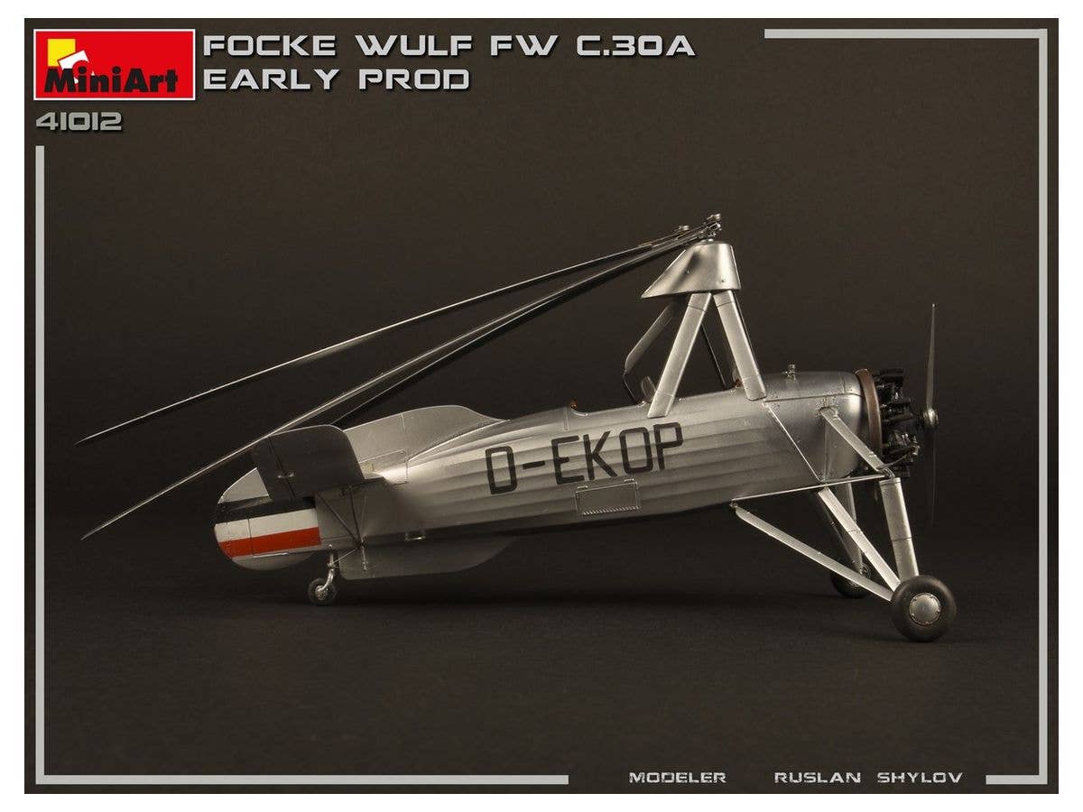 MiniArt Focke-Wulf Fw C.30A Heuschrecke. Early Prod | 4820183312662