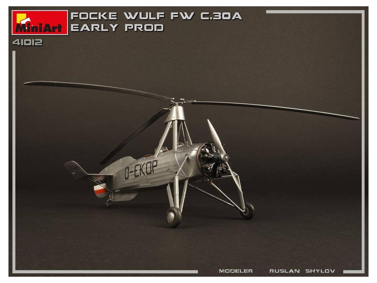 MiniArt Focke-Wulf Fw C.30A Heuschrecke. Early Prod | 4820183312662