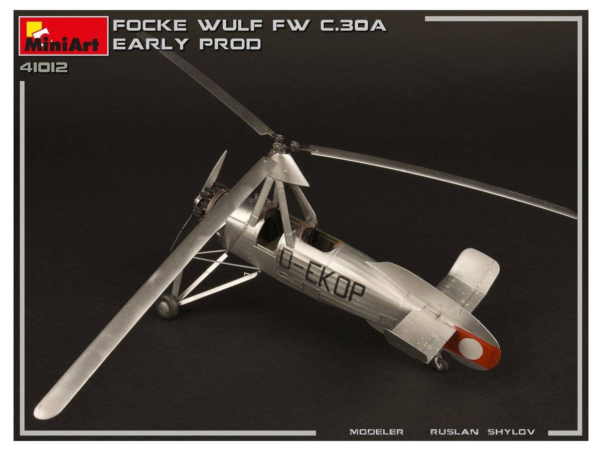 MiniArt Focke-Wulf Fw C.30A Heuschrecke. Early Prod | 4820183312662