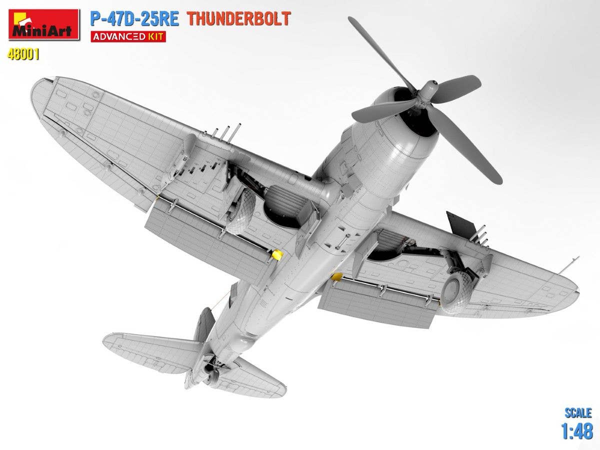 MiniArt 1/48 P-47D-25RE Thunderbolt Advanced Kit | 5905937497259