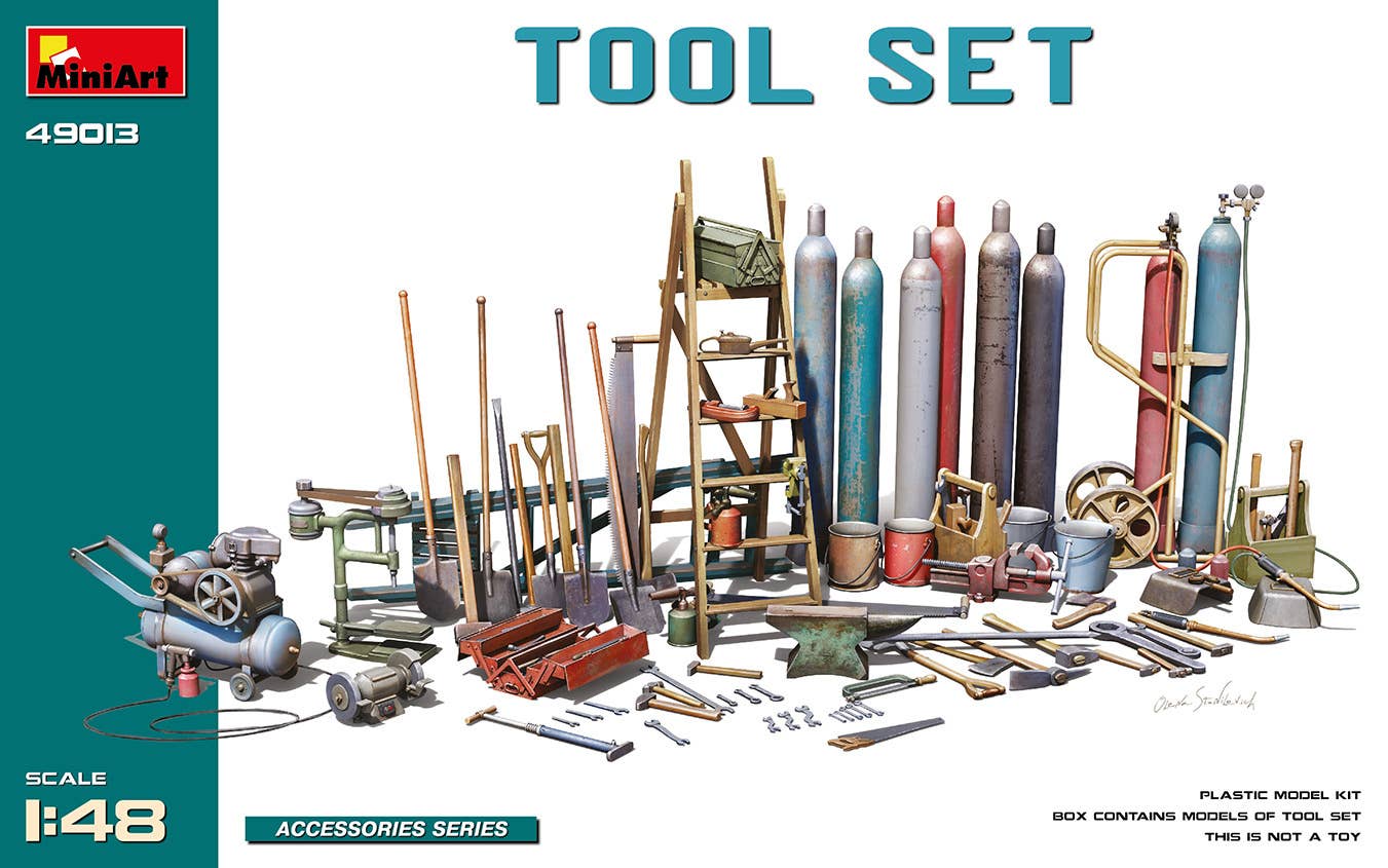 MiniArt 1/48 Tool Set | 5905937497266