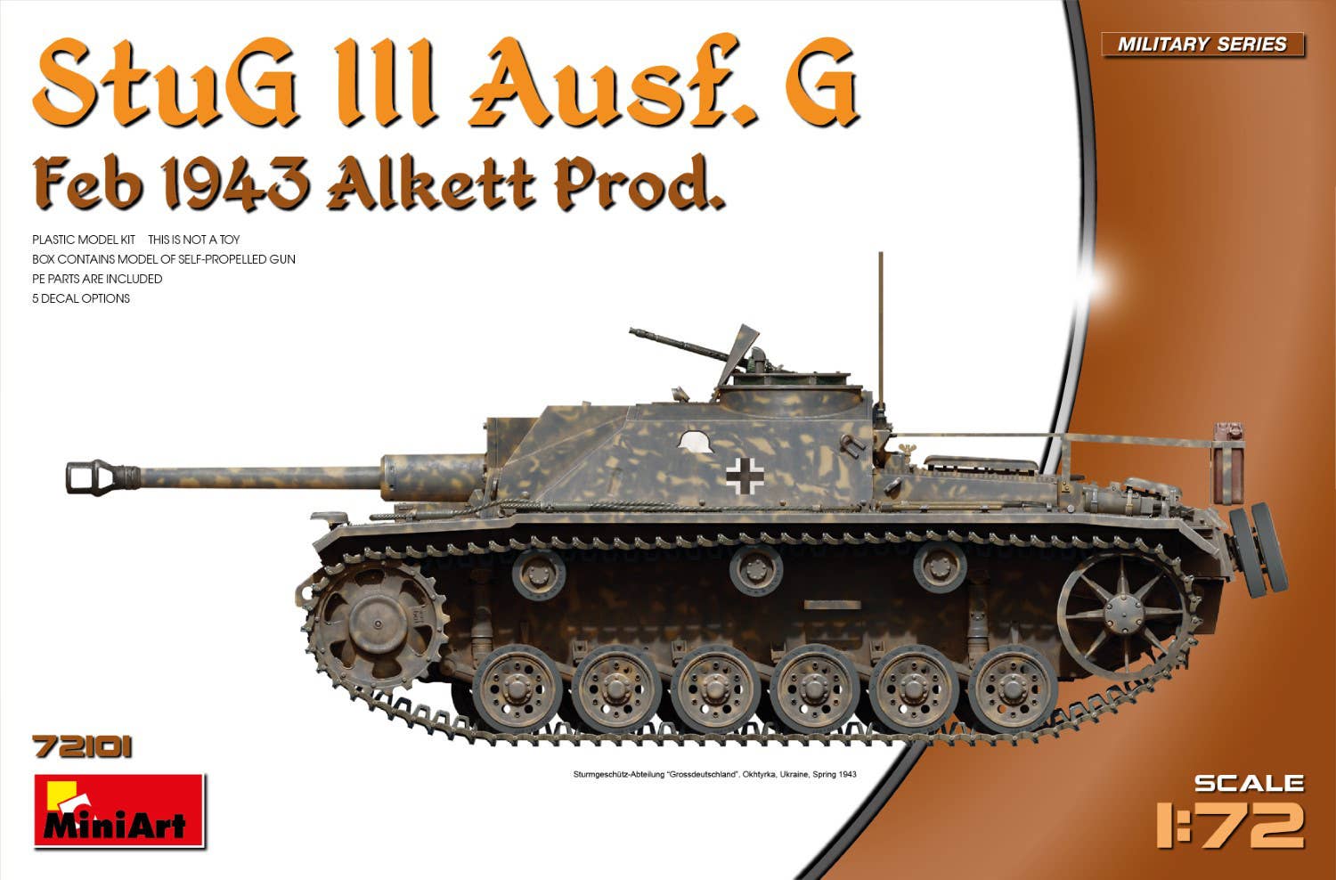 MiniArt 1/72 StuG III Ausf. G Feb 1943 Prod. | 5905937497334
