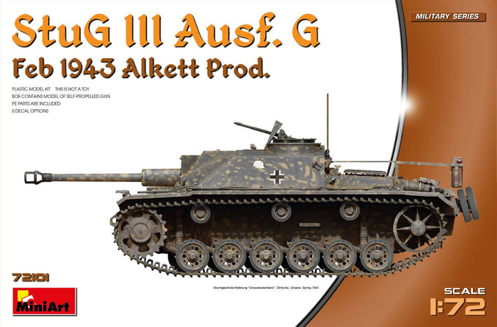 MiniArt 1/72 StuG III Ausf. G Feb 1943 Prod. | 5905937497334