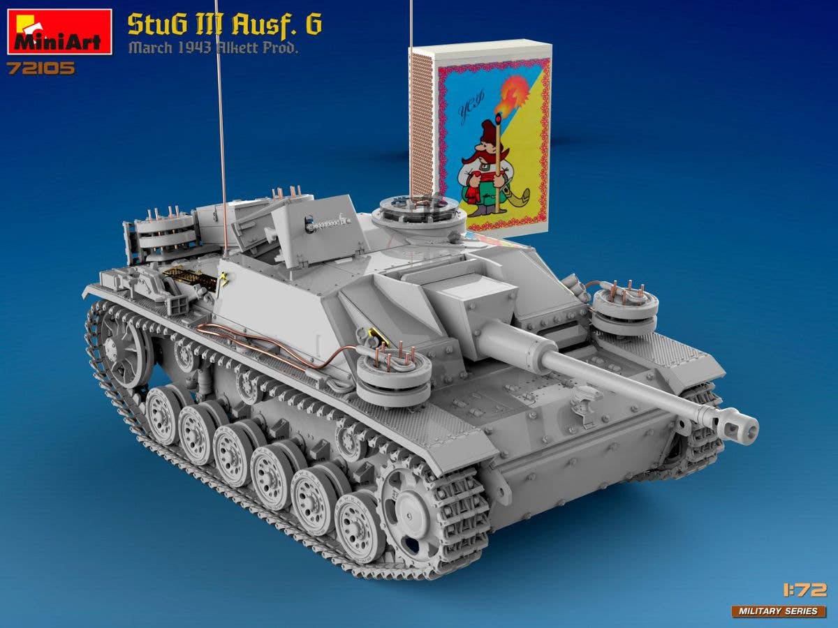 MiniArt 1/72 StuG III Ausf. G March 1943 Alkett Prod. | 5905937497426