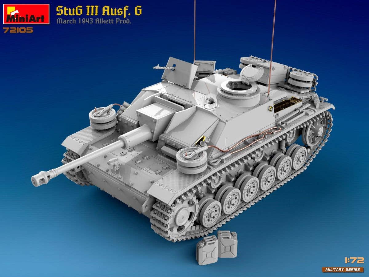MiniArt 1/72 StuG III Ausf. G March 1943 Alkett Prod. | 5905937497426