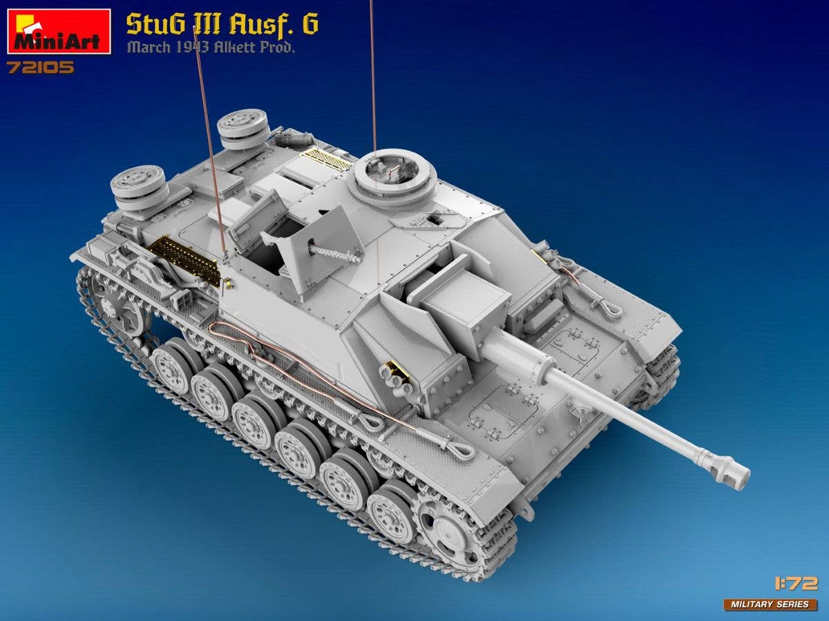 MiniArt 1/72 StuG III Ausf. G March 1943 Alkett Prod. | 5905937497426
