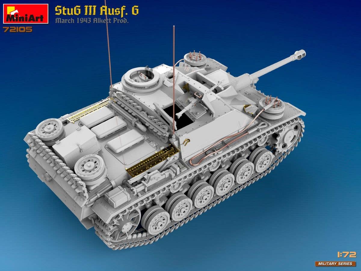 MiniArt 1/72 StuG III Ausf. G March 1943 Alkett Prod. | 5905937497426