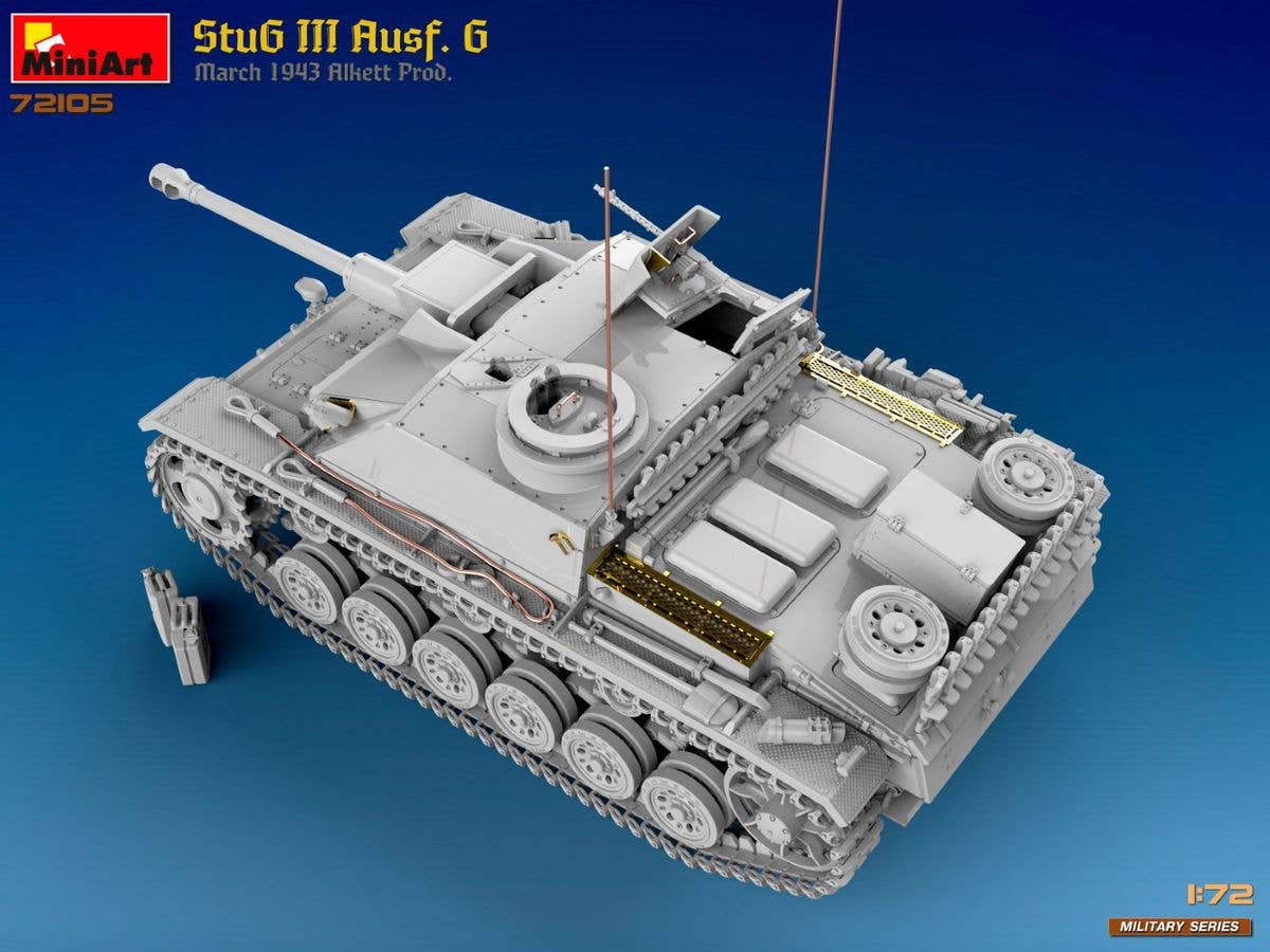 MiniArt 1/72 StuG III Ausf. G March 1943 Alkett Prod. | 5905937497426