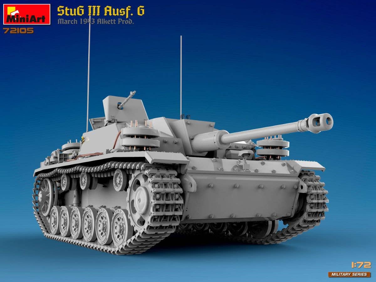 MiniArt 1/72 StuG III Ausf. G March 1943 Alkett Prod. | 5905937497426