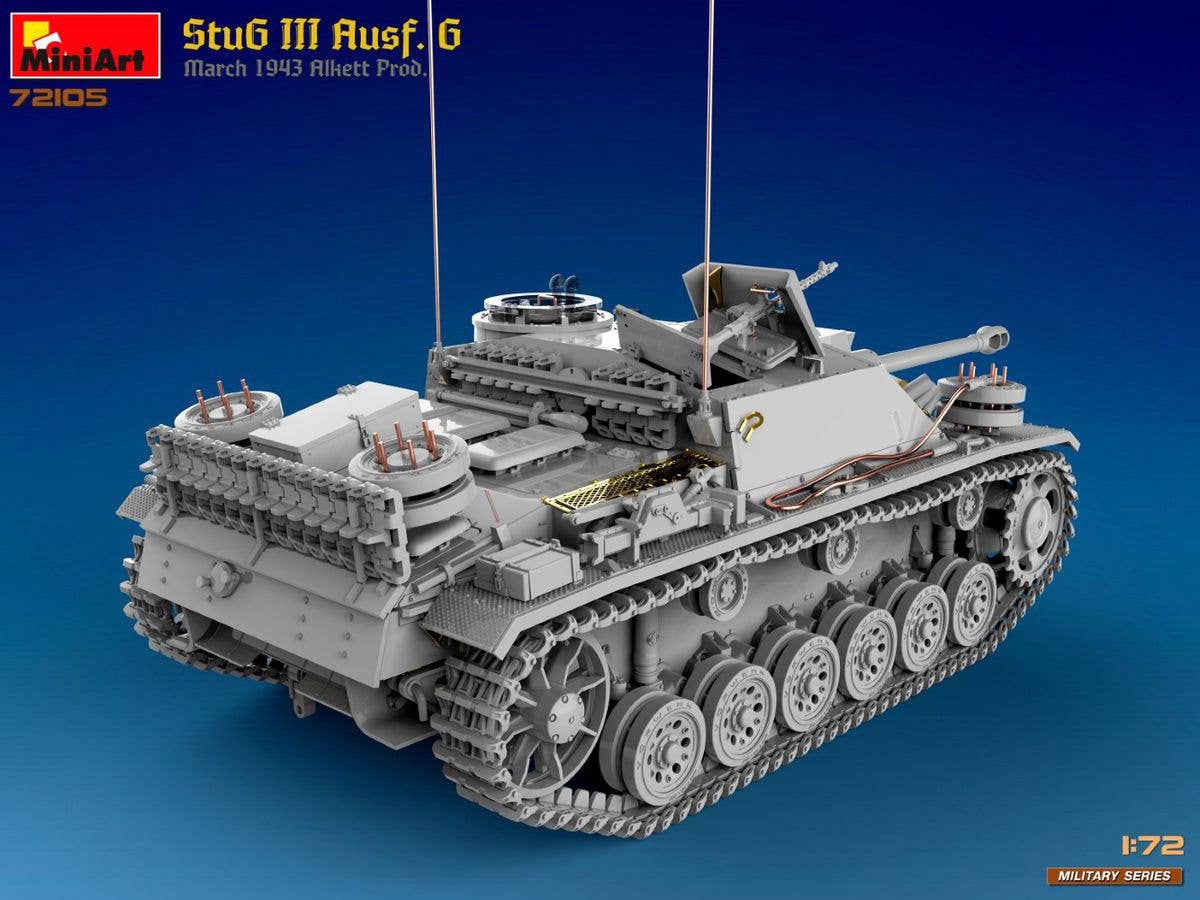 MiniArt 1/72 StuG III Ausf. G March 1943 Alkett Prod. | 5905937497426