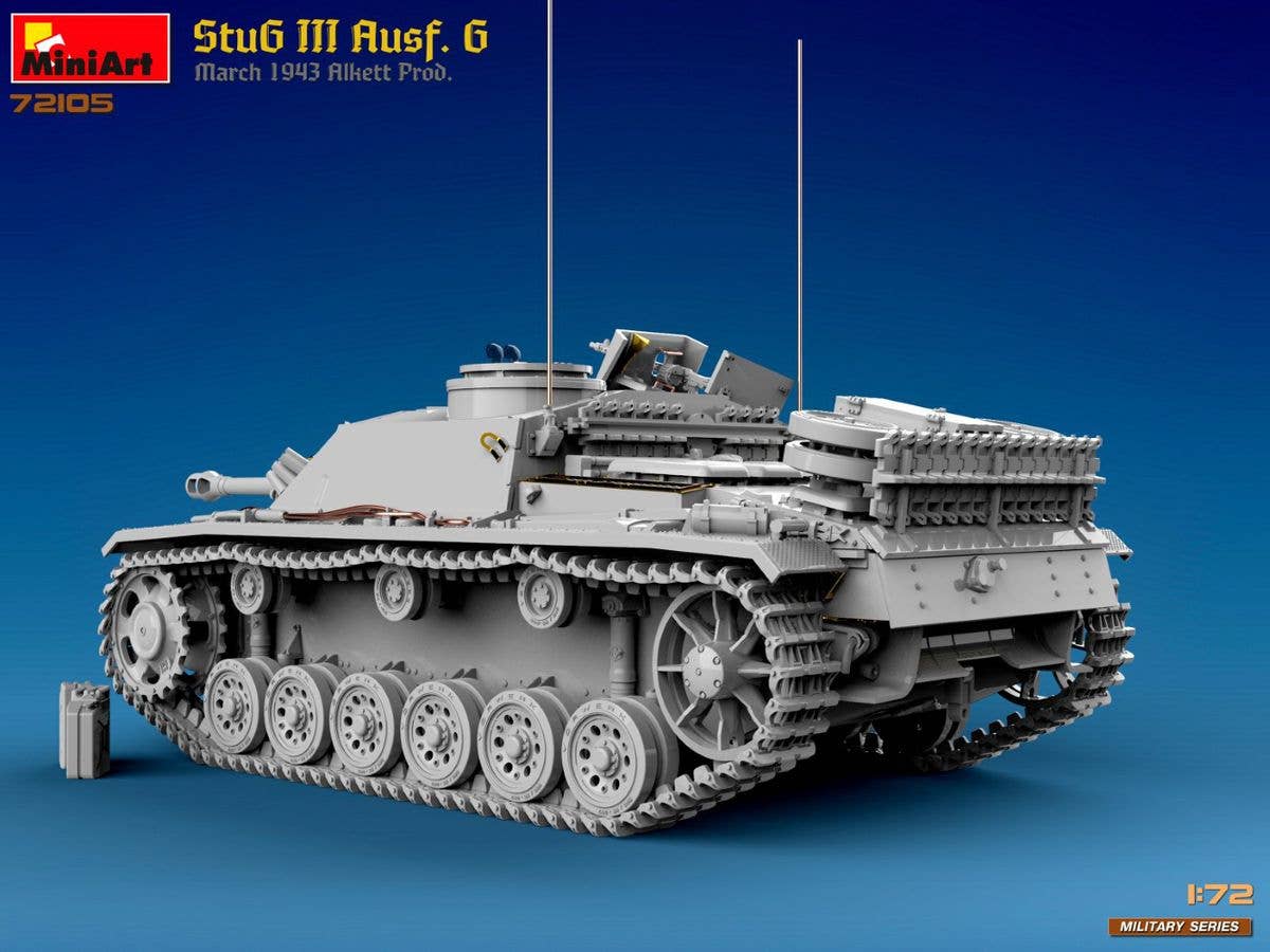 MiniArt 1/72 StuG III Ausf. G March 1943 Alkett Prod. | 5905937497426