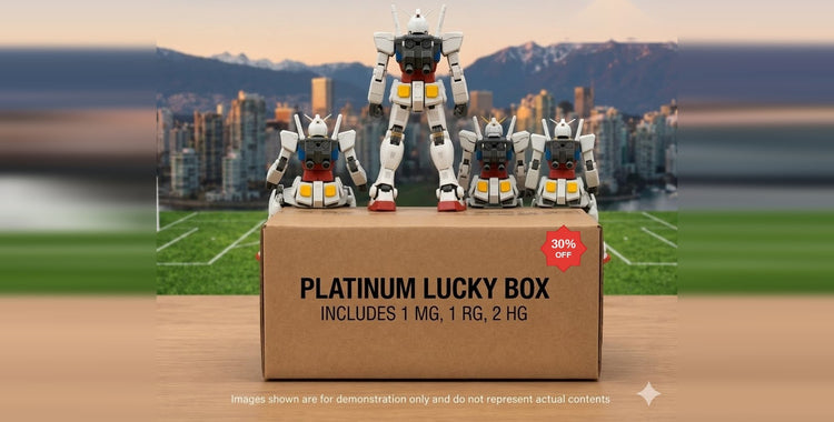Platinum Gundam Lucky Box 30% off