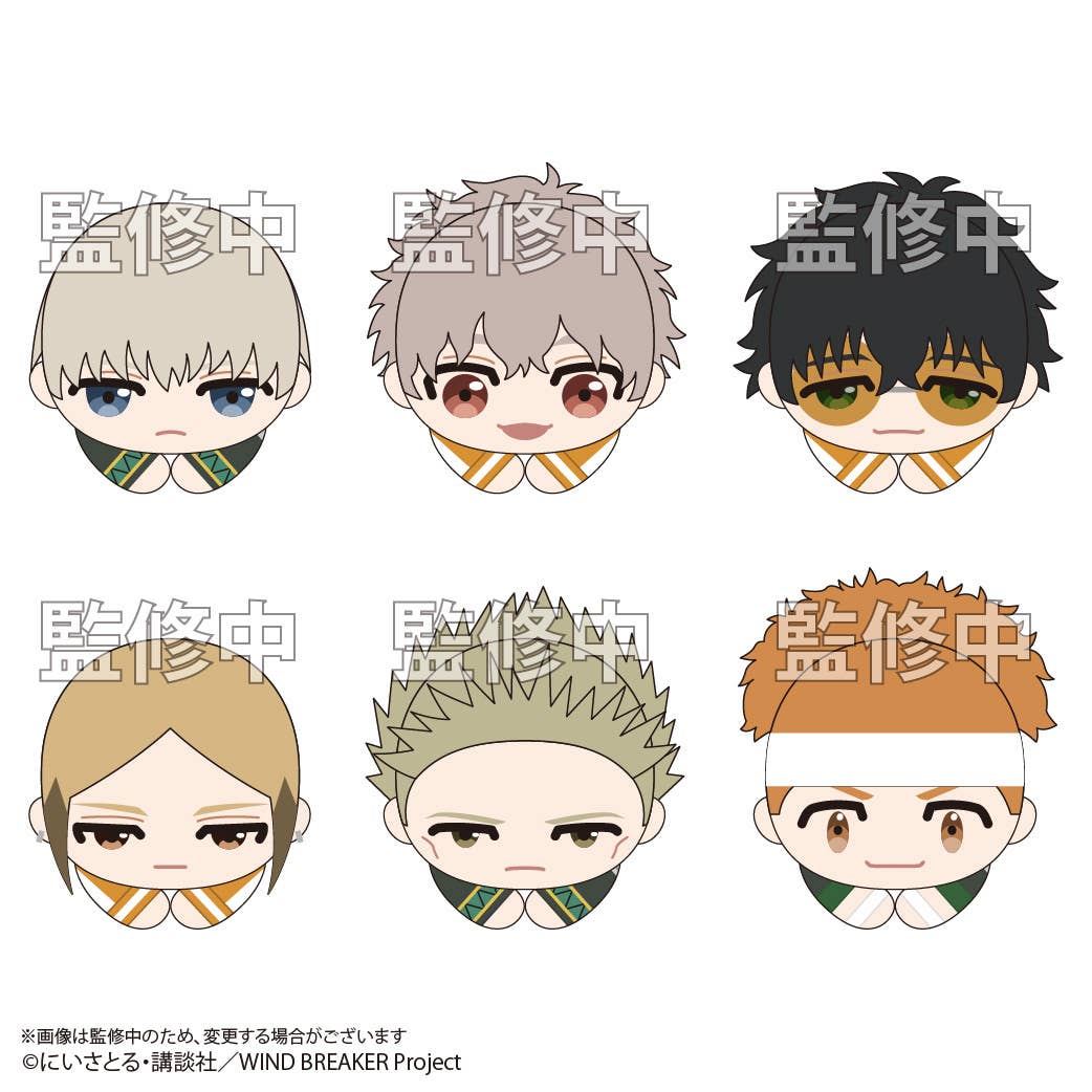 WIND BREAKER HUG CHARACTER COLLECTION 2 | 4580683625586