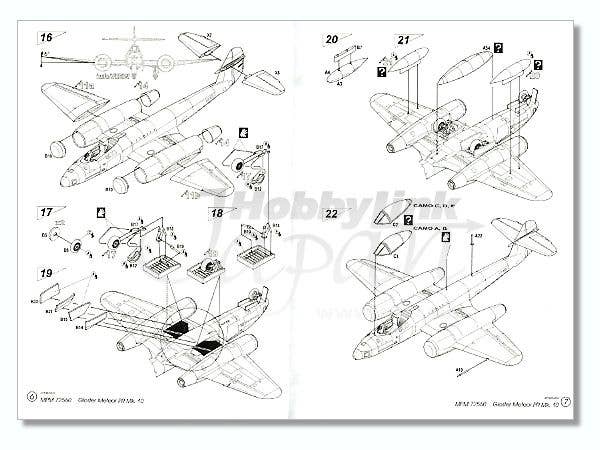 Special Hobby 1/72 Gloster Meteor PR Mk.10 'High-Altitude Photo-Recce Version' | 8594071082017