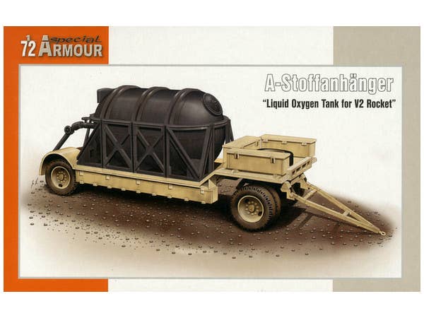 Special Armour 1/72 A-Stoffanhanger Liguid Oxygen Tank for V2 Rocket | 8594071084684