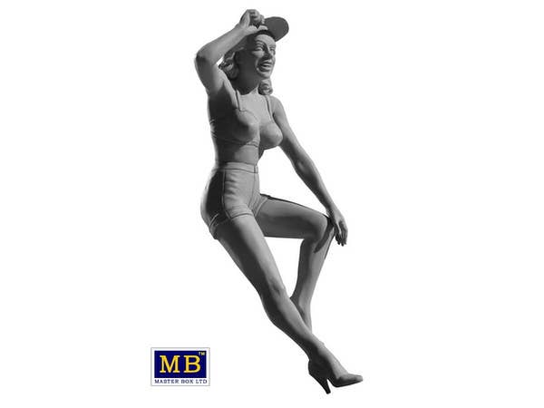 MASTER BOX 1/24 Pin-up series, Kit No. 1. Marylin | 4820113081323