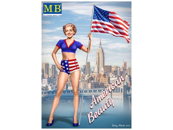 MASTER BOX 1/24 Pin-up series, Kit No. 2. Betty | 4820113081330