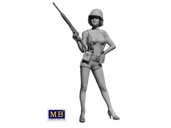 MASTER BOX 1/24 Pin-up series, Kit No. 3. Alice | 4820113081347