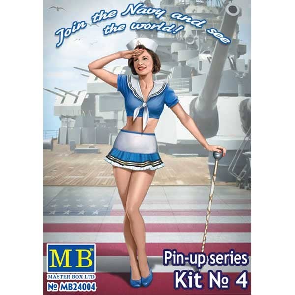 MASTER BOX 1/24 Pin-up series, Kit No. 4. Suzie | 4820113081354