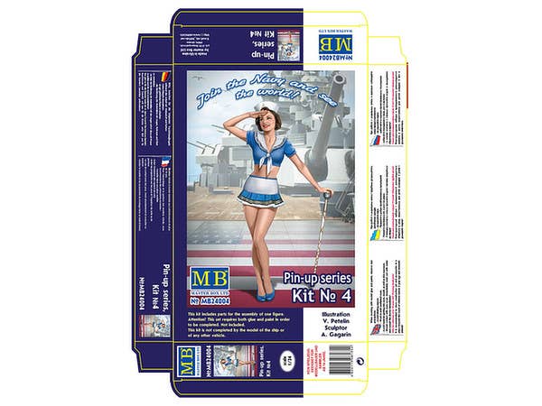 MASTER BOX 1/24 Pin-up series, Kit No. 4. Suzie | 4820113081354