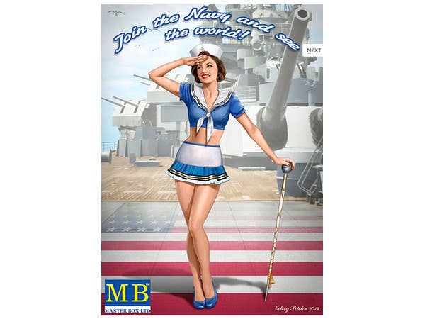 MASTER BOX 1/24 Pin-up series, Kit No. 4. Suzie | 4820113081354