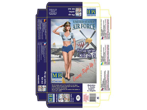 MASTER BOX Pin-up series, Kit No. 5. Patty | 4820113081361