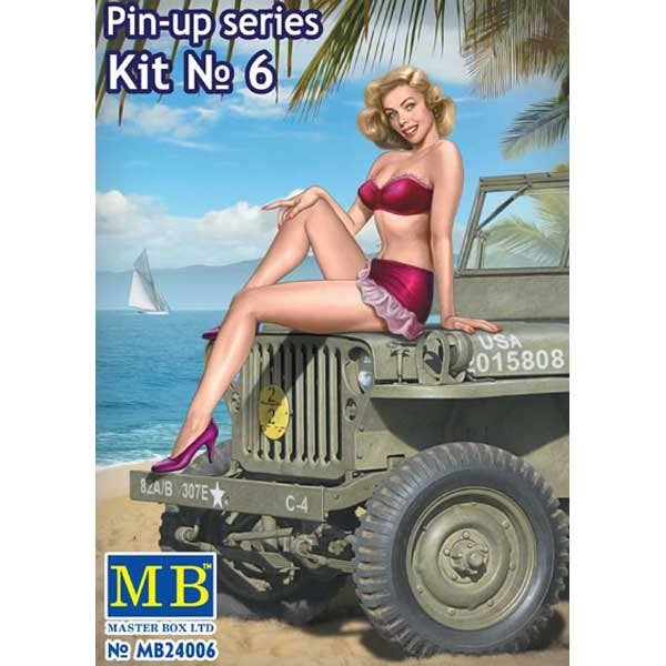 MASTER BOX 1/24 Pin-up series, Kit No. 6. Samantha | 4820113081378