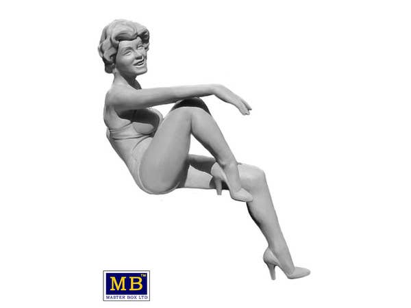 MASTER BOX 1/24 Pin-up series, Kit No. 6. Samantha | 4820113081378