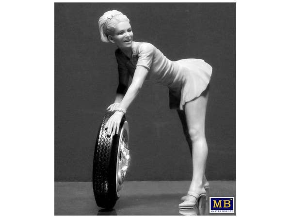 MASTER BOX 1/24 Pin-up series. A short stop. Kit No. 3 | 4820113081637