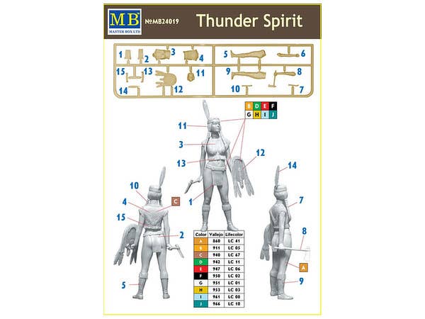 MASTER BOX 1/24 Thunder Spirit | 4820113081507