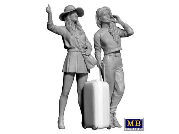 MASTER BOX Truckers series. Hitchhikers, Erica & Kery | 4820113081859