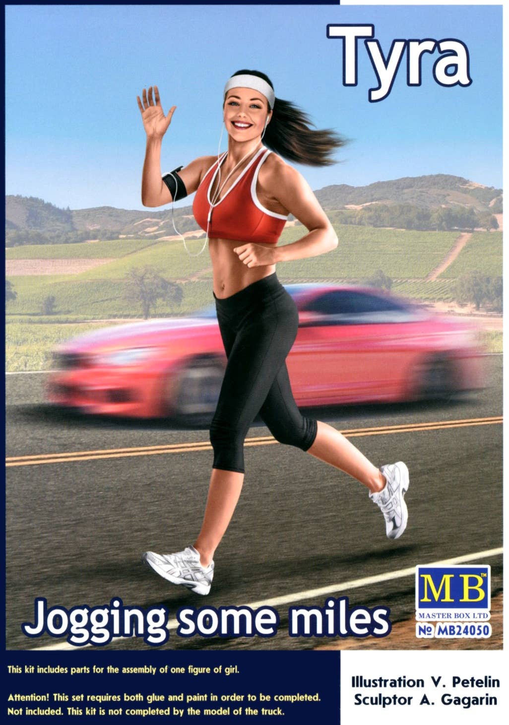 MASTER BOX 1/24 Jogging some miles. Tyra | 4820113081934
