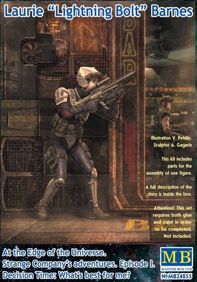 MASTER BOX 1/24 Laurie Lightning Bolt Barnes | 4820113081989