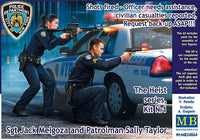 MASTER BOX 1/24 The Heist series, Kit No1. Shots fired  Officer needs assistance, civilian casualties reported, Request back-up ASAP Sgt Jack Melgoza and Patrolman Sally Taylor | 4820113082078