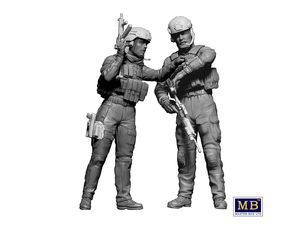 MASTER BOX Modern War Series, kit No. 1. 'Our route has been changed' | 4820113082252