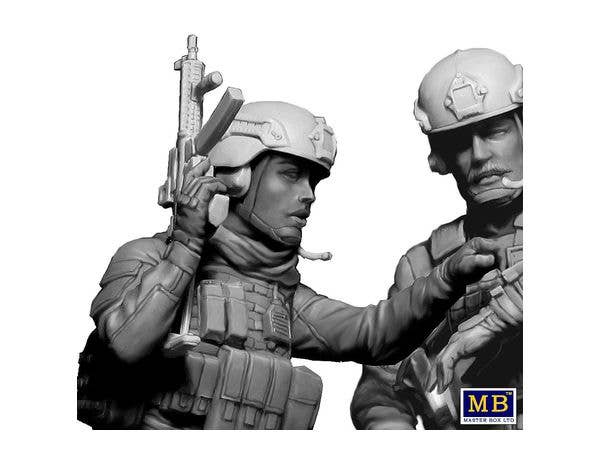 MASTER BOX Modern War Series, kit No. 1. 'Our route has been changed' | 4820113082252
