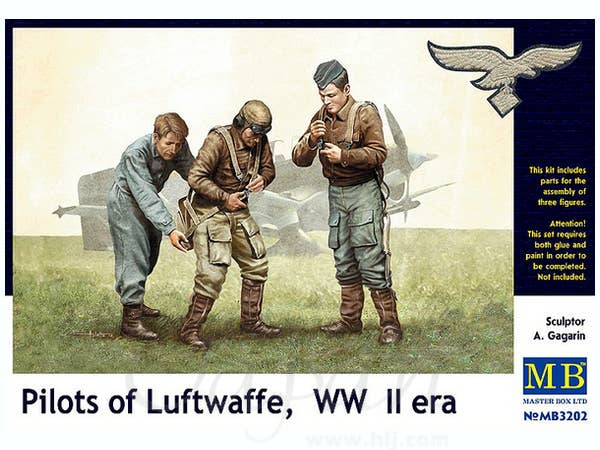 MASTER BOX Pilots of Luftwaffe, WW II era | 4820113080326