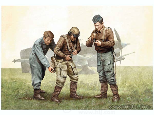 MASTER BOX Pilots of Luftwaffe, WW II era | 4820113080326