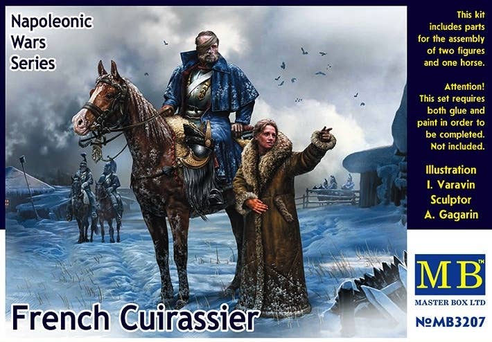 MASTER BOX 1/32 French Cuirassier, Napoleonic Wars Series | 4820113081187