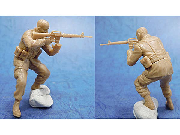 MASTER BOX 1/35 Charlie on the left Vietnam war kit series | 4820113080647