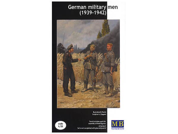 MASTER BOX 1/35 German military men (1939-1942) | 4820041760147